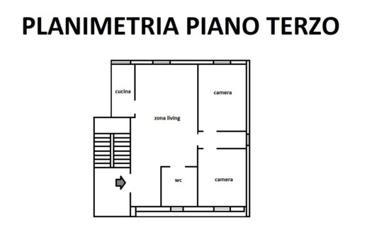 847/08 – CATANZARO SALA, MANSARDA DI NUOVA COSTRUZIONE IN VENDITA CATANZARO SALA